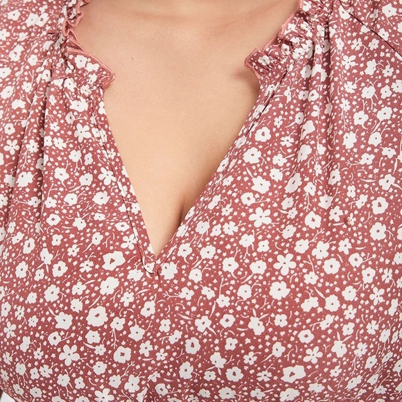 Floral fringe dress 💜 - Picture 6 of 6